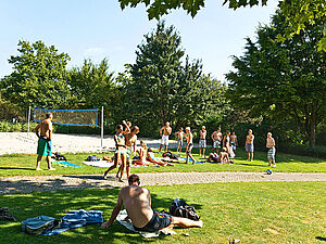 Bild:Beachvolleyballfeld