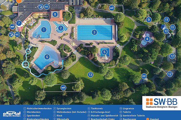 Bild:Lageplan Badepark